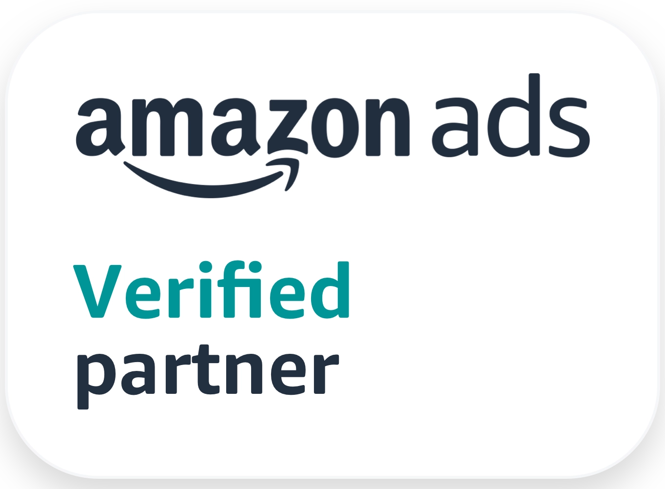 Amazon ads verified partner